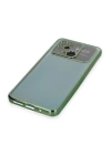 BFS  Xiaomi Redmi 10C Kılıf Razer Lensli Silikon - Yeşil