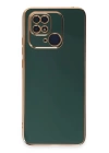 BFS Xiaomi Redmi 10C Kılıf Volet Silikon - Koyu Yeşil
