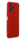 BFS  Xiaomi Redmi 12 Kılıf First Silikon - Kırmızı