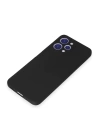BFS  Xiaomi Redmi 12 Kılıf First Silikon - Siyah