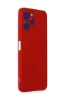 BFS  Xiaomi Redmi 12 Kılıf Nano içi Kadife Silikon - Kırmızı