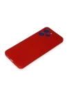 BFS  Xiaomi Redmi 12 Kılıf Nano içi Kadife Silikon - Kırmızı
