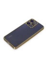 BFS  Xiaomi Redmi 12 Kılıf Razer Lensli Silikon - Gold