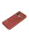 BFS  Xiaomi Redmi 12C Kılıf Esila Silikon - Kırmızı