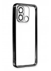 BFS Xiaomi Redmi 12C Kılıf Lensli Silikon - Siyah