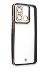 BFS  Xiaomi Redmi 12C Kılıf Liva Lens Silikon - Siyah