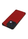BFS  Xiaomi Redmi 12C Kılıf Loop Deri Silikon - Kırmızı