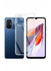 BFS Xiaomi Redmi 12C Kılıf Lüx Şeffaf Silikon