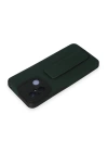 BFS  Xiaomi Redmi 12C Kılıf Mega Standlı Silikon - Yeşil