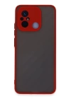 BFS  Xiaomi Redmi 12C Kılıf Montreal Silikon Kapak - Kırmızı