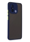 BFS  Xiaomi Redmi 12C Kılıf Montreal Silikon Kapak - Lacivert