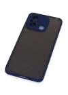BFS  Xiaomi Redmi 12C Kılıf Montreal Silikon Kapak - Lacivert