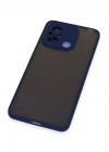 BFS Xiaomi Redmi 12C Kılıf Montreal Silikon Kapak - Lacivert