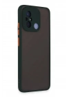 BFS Xiaomi Redmi 12C Kılıf Montreal Silikon Kapak - Yeşil