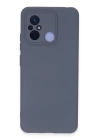 BFS  Xiaomi Redmi 12C Kılıf Nano içi Kadife Silikon - Gri