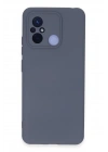 BFS Xiaomi Redmi 12C Kılıf Nano içi Kadife Silikon - Gri