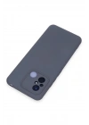 BFS Xiaomi Redmi 12C Kılıf Nano içi Kadife Silikon - Gri
