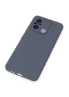 BFS  Xiaomi Redmi 12C Kılıf Nano içi Kadife Silikon - Gri