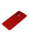 BFS  Xiaomi Redmi 12C Kılıf Nano içi Kadife Silikon - Kırmızı