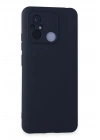 BFS Xiaomi Redmi 12C Kılıf Nano içi Kadife Silikon - Lacivert