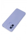BFS Xiaomi Redmi 12C Kılıf Nano içi Kadife Silikon - Lila