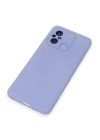 BFS  Xiaomi Redmi 12C Kılıf Nano içi Kadife Silikon - Lila
