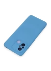BFS  Xiaomi Redmi 12C Kılıf Nano içi Kadife Silikon - Mavi