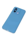 BFS  Xiaomi Redmi 12C Kılıf Nano içi Kadife Silikon - Mavi