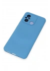BFS Xiaomi Redmi 12C Kılıf Nano içi Kadife Silikon - Mavi