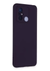 BFS  Xiaomi Redmi 12C Kılıf Nano içi Kadife Silikon - Mor