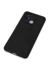 BFS  Xiaomi Redmi 12C Kılıf Nano içi Kadife Silikon - Siyah