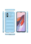 BFS  Xiaomi Redmi 12C Kılıf Optimum Silikon - Sky Blue