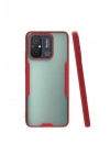 BFS Xiaomi Redmi 12C Kılıf Platin Silikon - Kırmızı