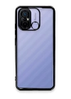BFS  Xiaomi Redmi 12C Kılıf Razer Lensli Silikon - Siyah