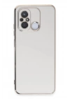 BFS Xiaomi Redmi 12C Kılıf Volet Silikon - Beyaz