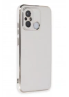 BFS Xiaomi Redmi 12C Kılıf Volet Silikon - Beyaz