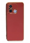 BFS Xiaomi Redmi 12C Kılıf Volet Silikon - Kırmızı