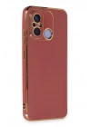 BFS Xiaomi Redmi 12C Kılıf Volet Silikon - Kırmızı