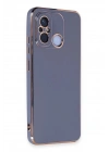 BFS  Xiaomi Redmi 12C Kılıf Volet Silikon - Mavi