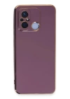 BFS Xiaomi Redmi 12C Kılıf Volet Silikon - Mor