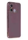 BFS Xiaomi Redmi 12C Kılıf Volet Silikon - Mor