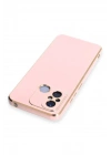 BFS Xiaomi Redmi 12C Kılıf Volet Silikon - Pembe