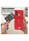 BFS Xiaomi Redmi 12C Kılıf Zuma Kartvizitli Yüzüklü Silikon - Pembe