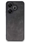 BFS  Xiaomi Redmi 13 4G Kılıf Aras Deri Kapak - Siyah
