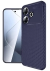 BFS  Xiaomi Redmi 13 4G Kılıf Auto Focus Karbon Kapak - Lacivert
