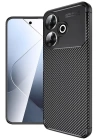 BFS  Xiaomi Redmi 13 4G Kılıf Auto Focus Karbon Kapak - Siyah