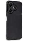 BFS  Xiaomi Redmi 13 4G Kılıf Auto Focus Karbon Kapak - Siyah