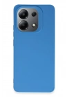 BFS  Xiaomi Redmi 13 4G Kılıf First Silikon - Mavi