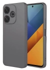 BFS  Xiaomi Redmi 13 4G Kılıf Nano içi Kadife Silikon - Gri