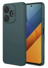 BFS  Xiaomi Redmi 13 4G Kılıf Nano içi Kadife Silikon - Koyu Yeşil